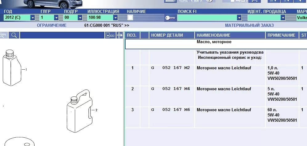 Допуск масла фольксваген поло 1.6