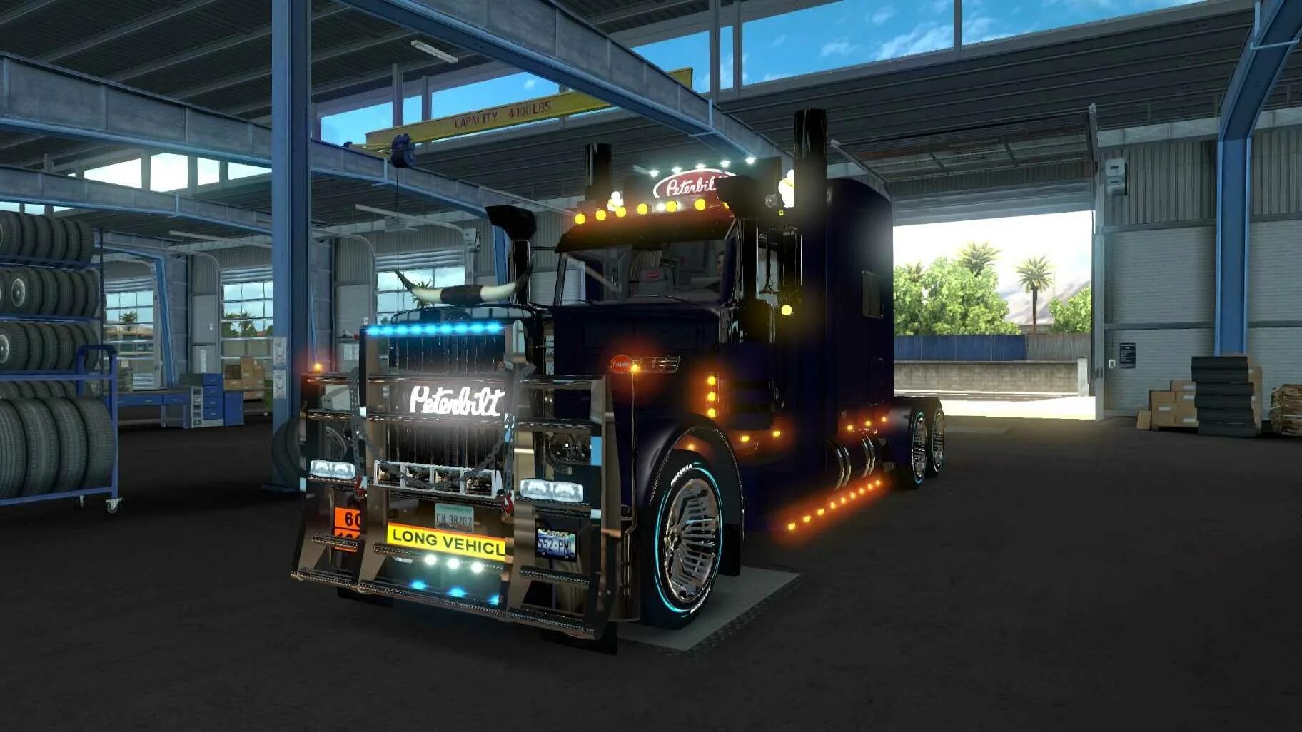 Моды на машины в трак симулятор. Peterbilt 389 ATS. 1.Peterbilt 389 ATS. ATS 1.40 Peterbilt Tuning. Peterbilt 389 Tuning.