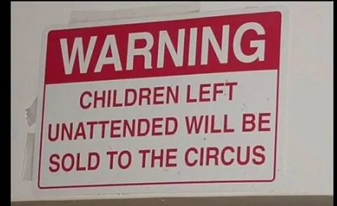 Get a warning