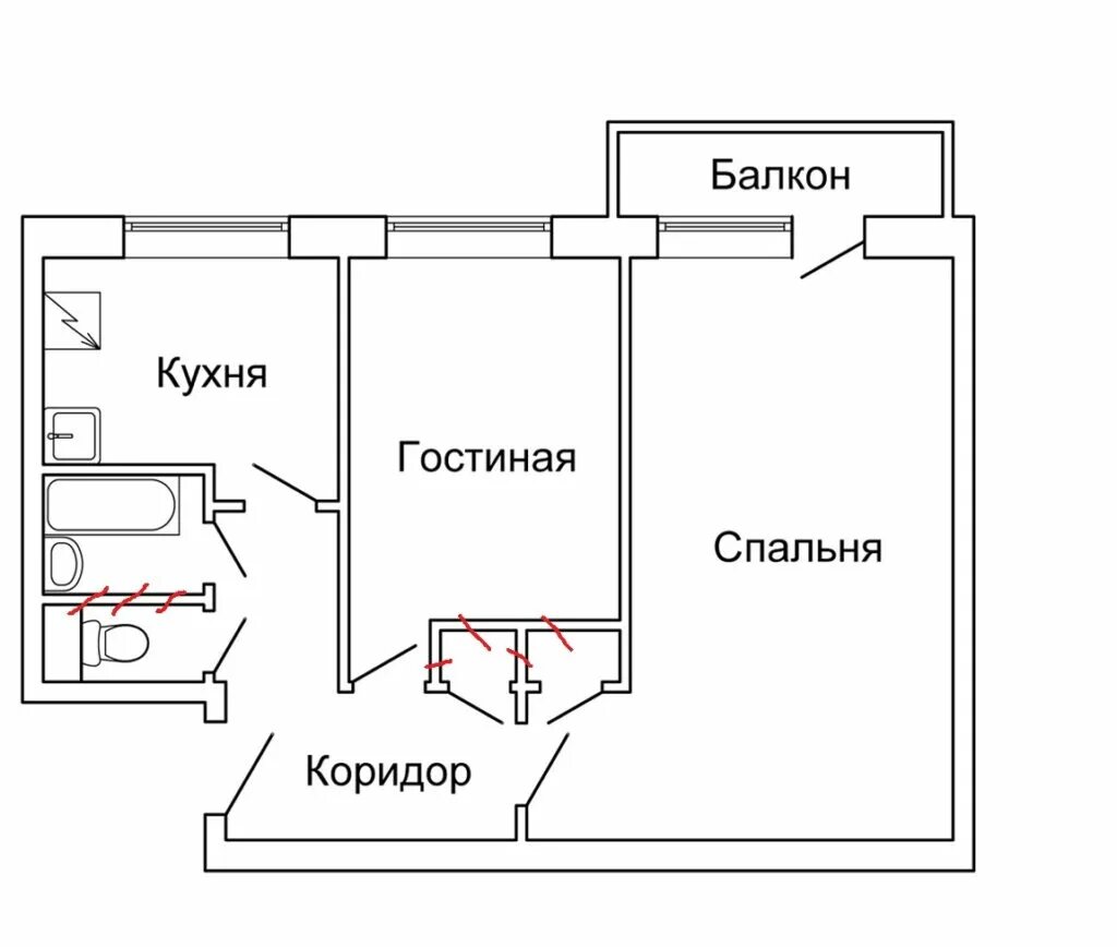 Тип квартиры хрущевка. План 2х комнатной квартиры. схема двухкомнатной квартиры. схема 2-х комнатной квартиры в панельном доме. планировка двухкомнатной квартиры в панельном доме.