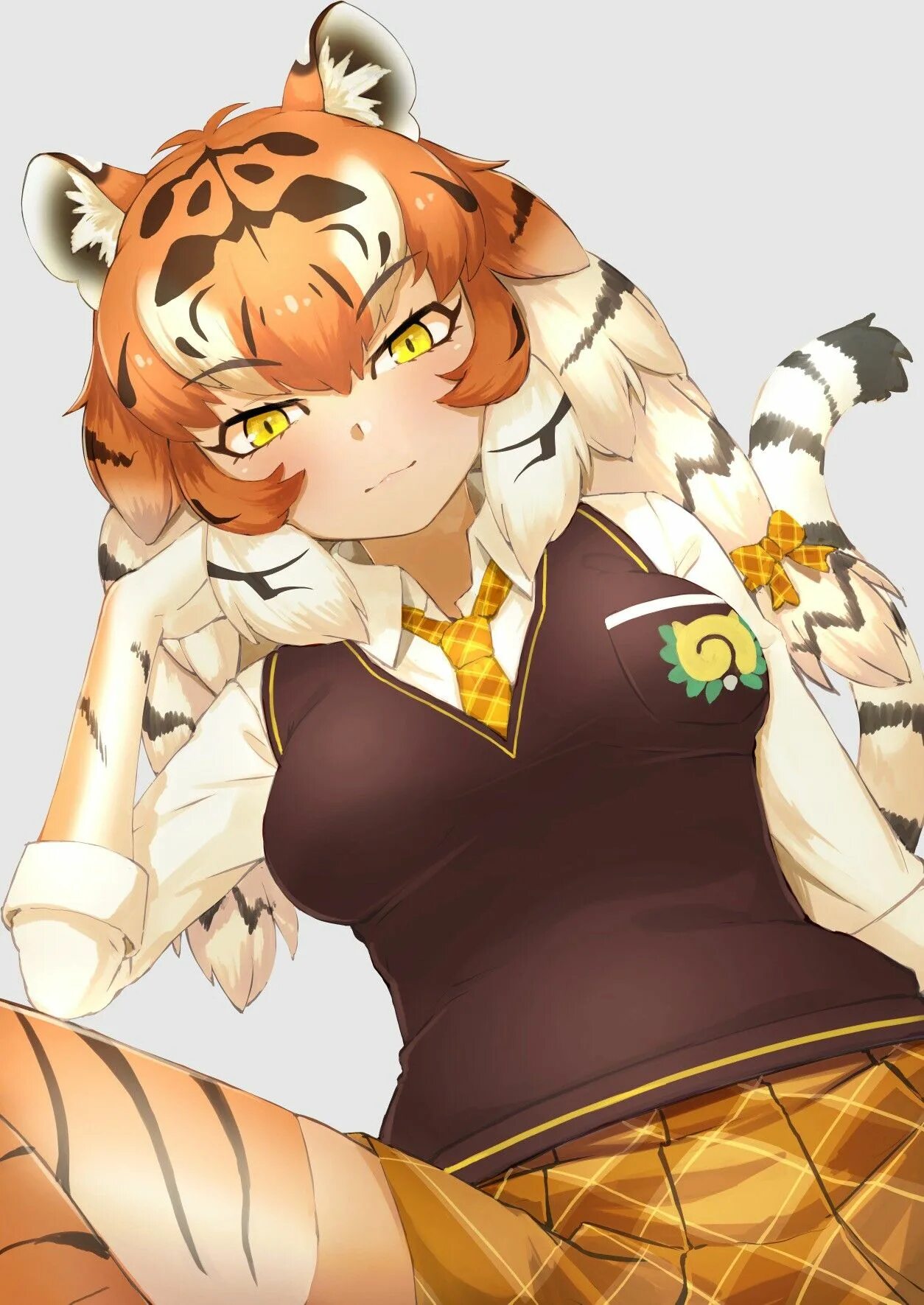 Tiger kemono. Тигр аниме. Kemono friends тигр. Аниме kemono friends tigger. Kemono friends тигр.