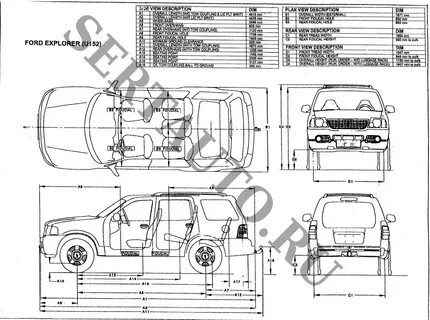 Размеры ford explorer 5