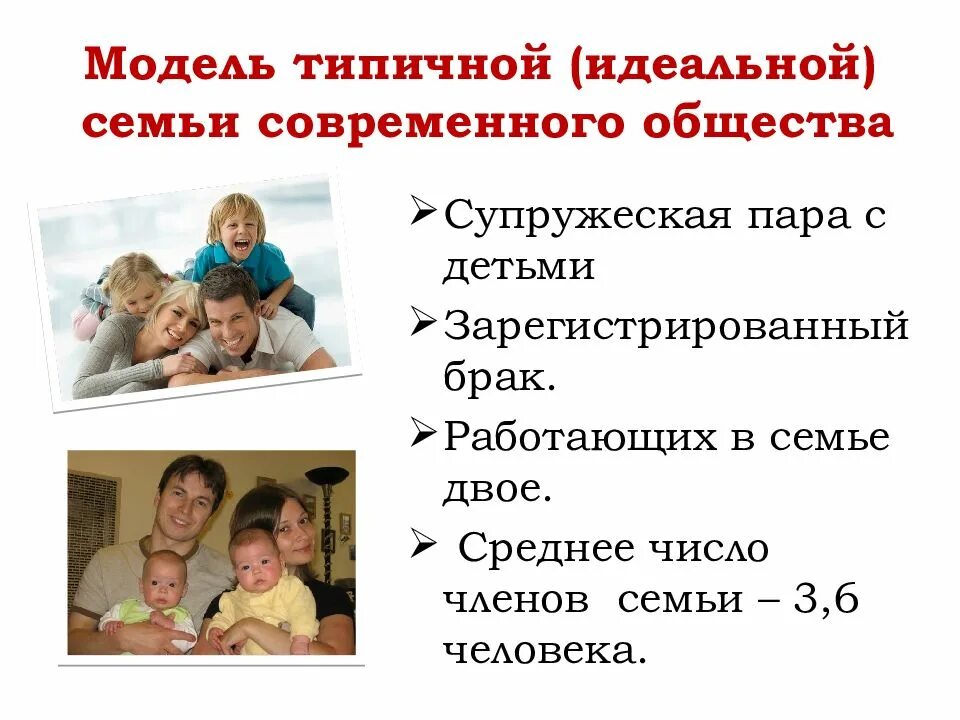 Что такое идеальная семья. Модель семьи в современном обществе. Модель современной семьи. Модель современной идеальной семьи. Типичная модель семьи.