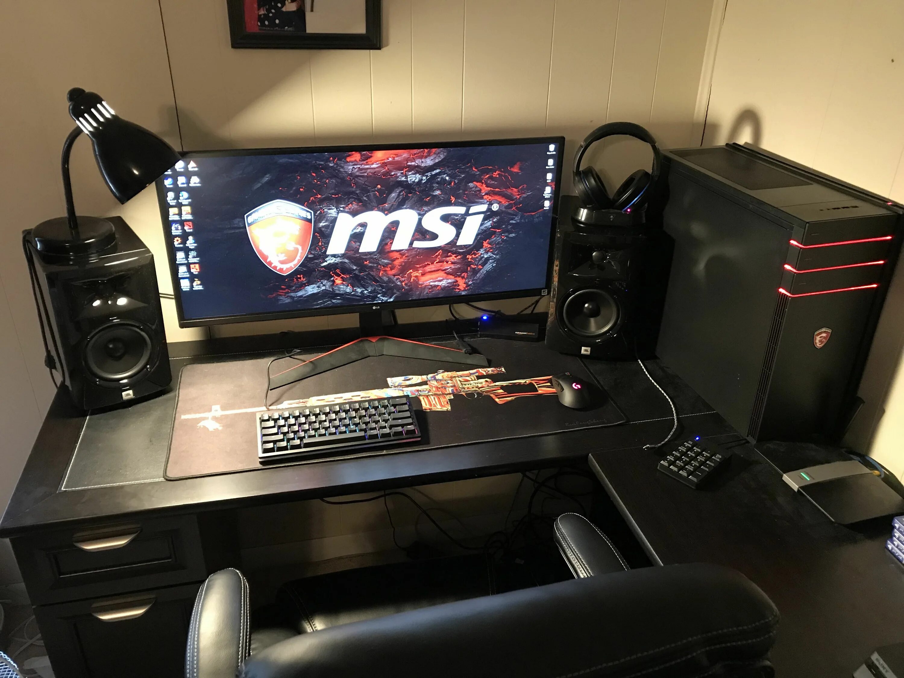 Custom setup
