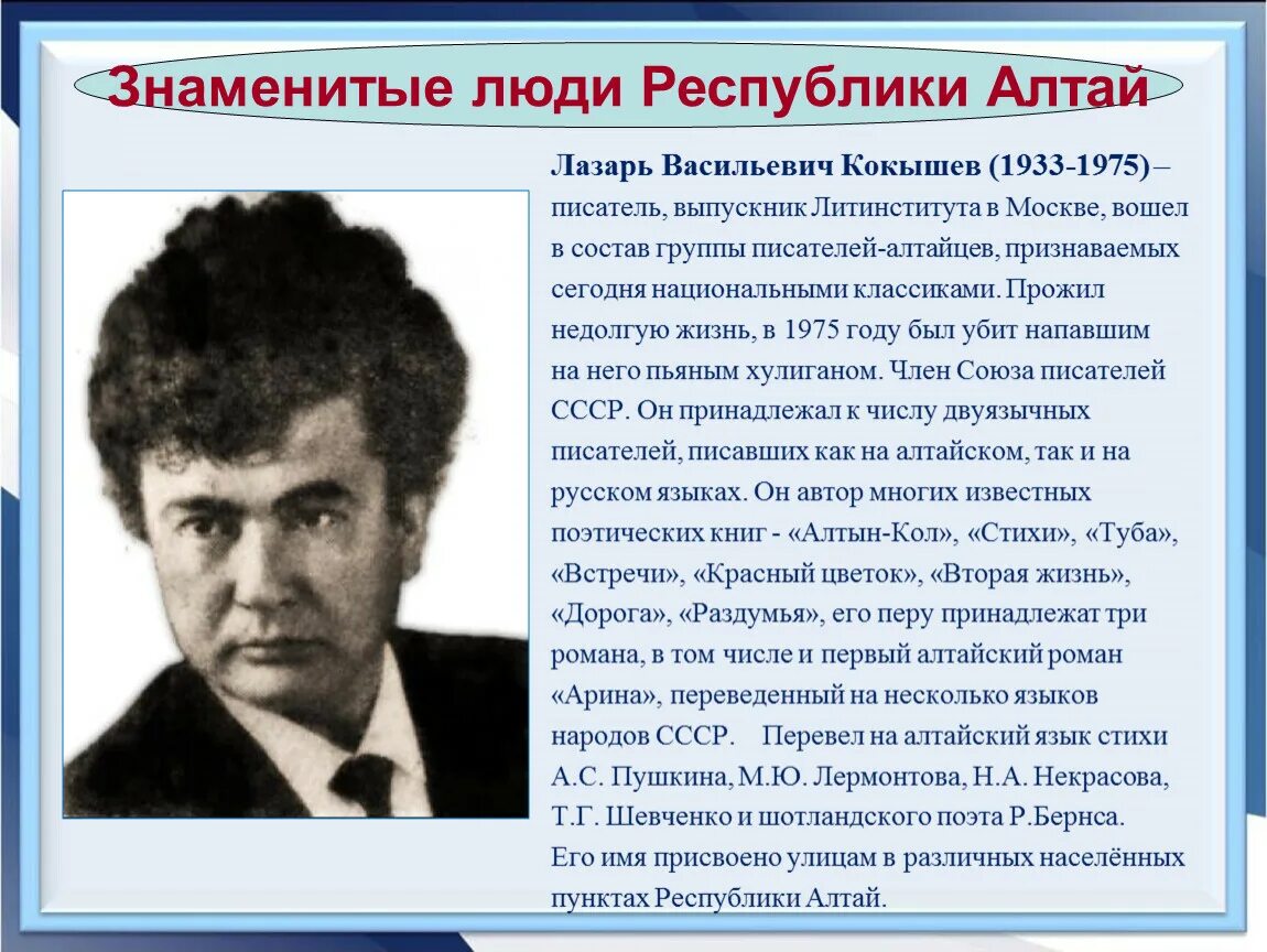 Какие известные люди жили в новосибирской области. Портрет Лазаря Кокышева.
