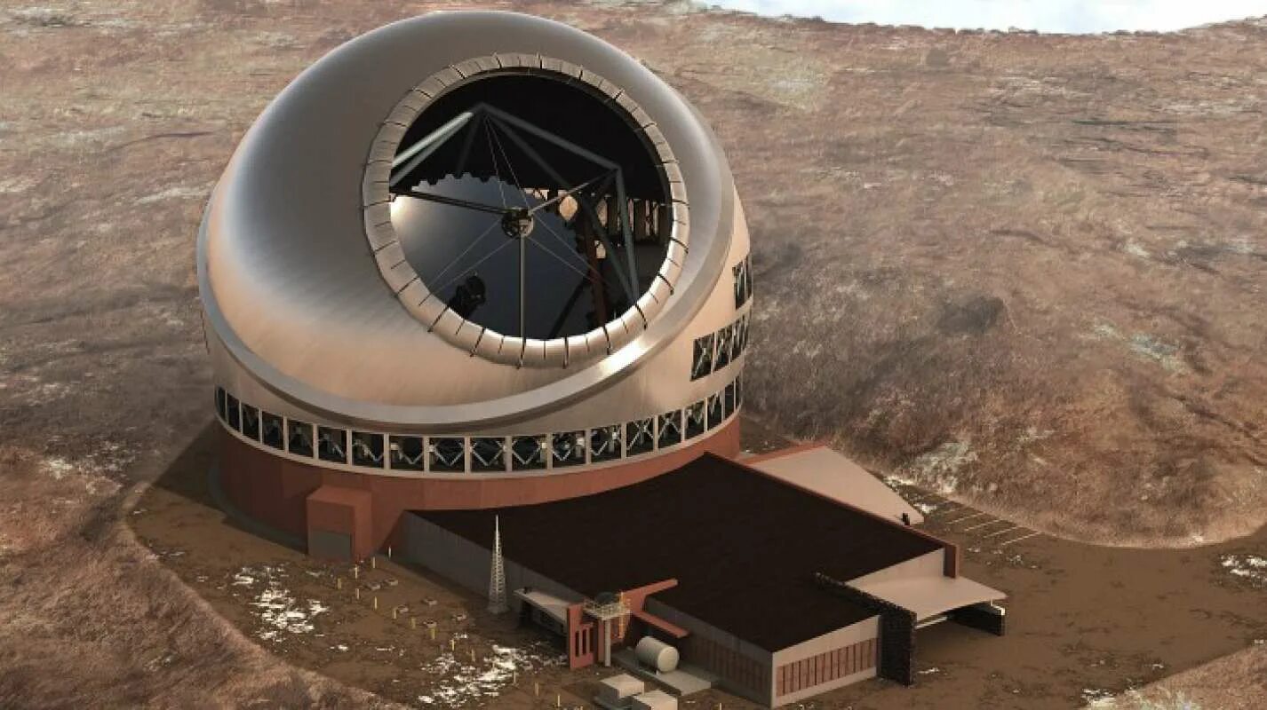 Самый большой телескоп в мире находится. Тридцатиметровый телескоп на Гавайях. Обсерватория Мауна Кеа, Гавайи. Тридцатиметровый телескоп (TMT). Гигантский Магелланов телескоп.