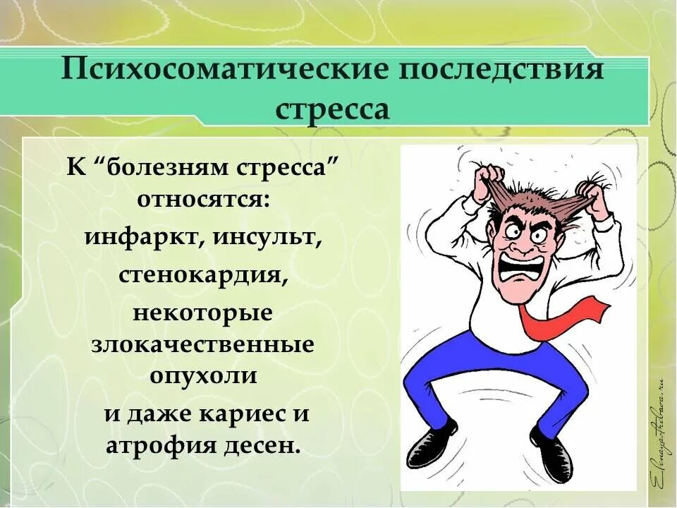 Стресс обусловленные