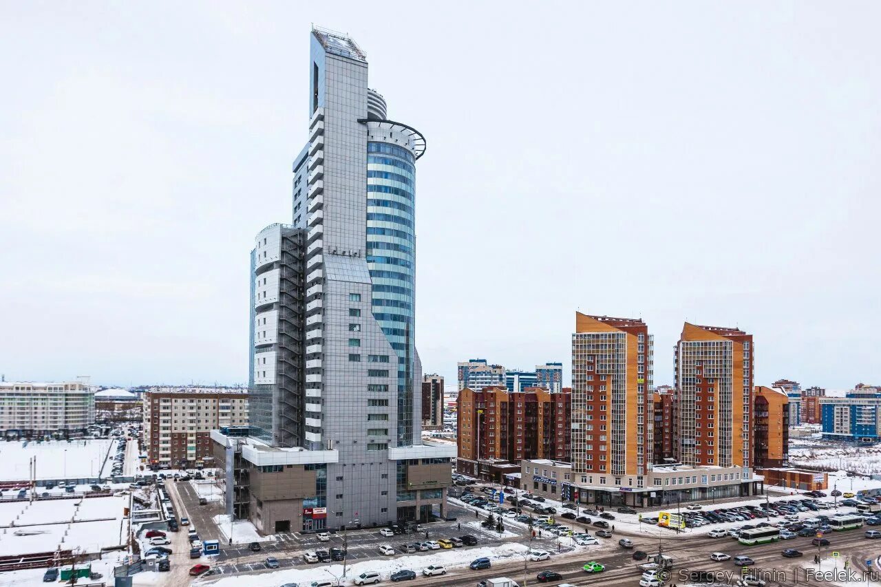 Красноярск высокие здания