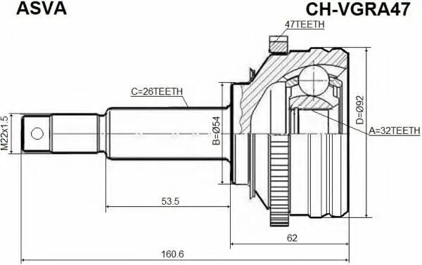 Шрус караван. ASVA chrvgra47 шрус наружный. Шрус наружный Додж Караван 2.4 2004. Chrysler Voyager 2.4 шрус наружный. Chrysler Voyager 2.4 2004 шрус наружный.