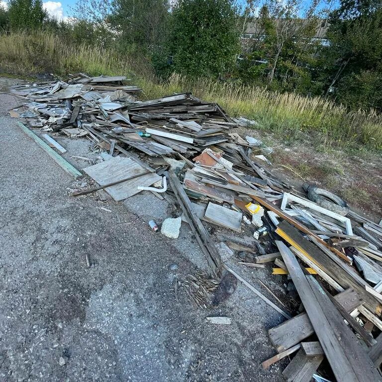 Несанкционированное складирование