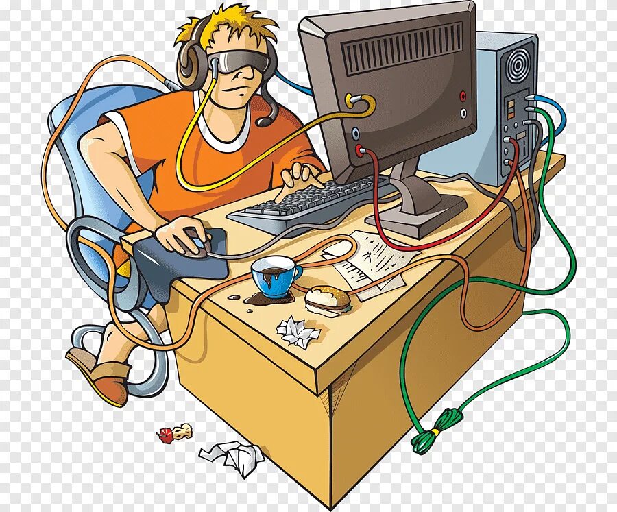 Computer games addiction