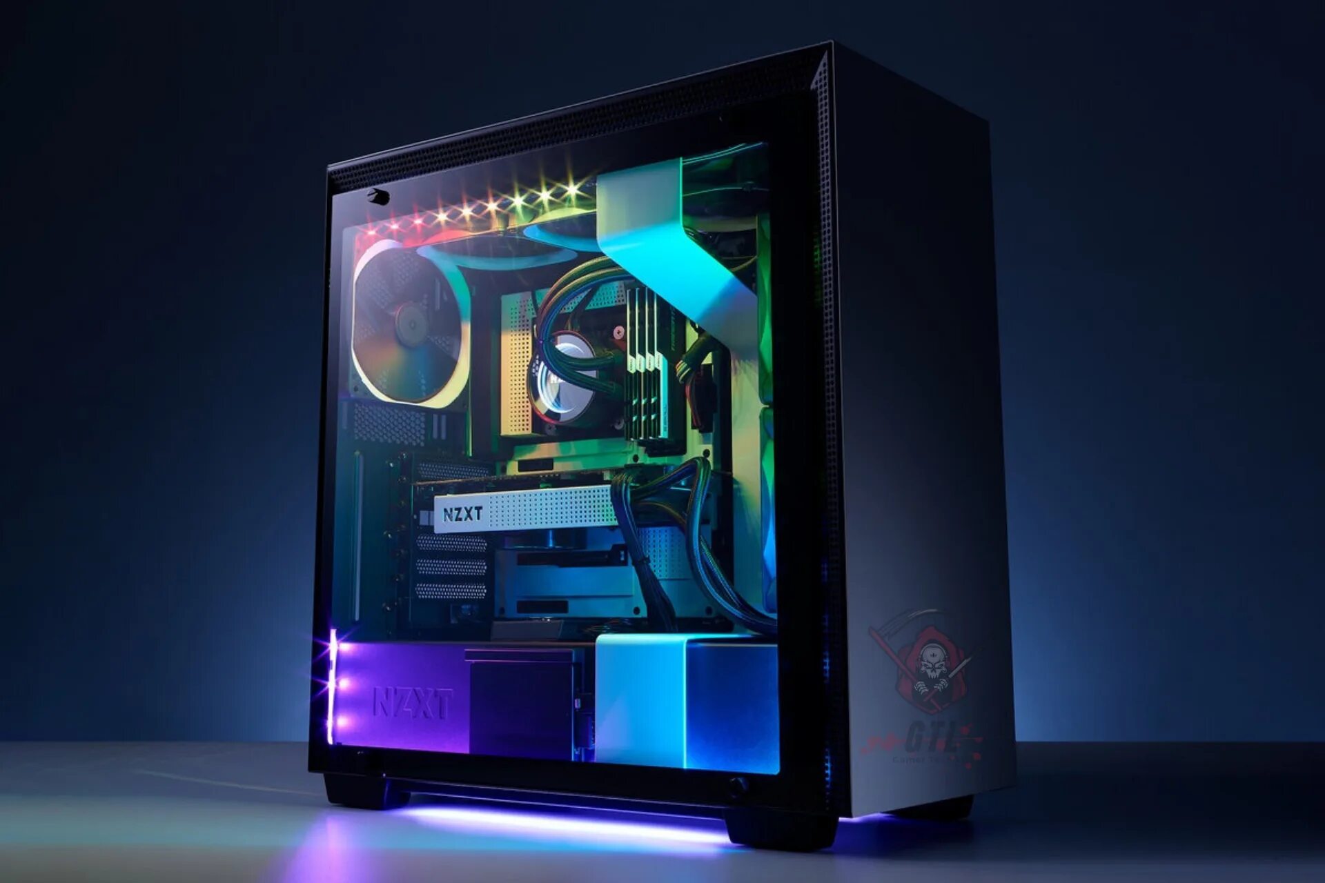 Сборка пк в рассрочку. Корпус NZXT 2013. NZXT Hue 2. NZXT игровой компьютер. Системный блок Kit Gamer 436i.