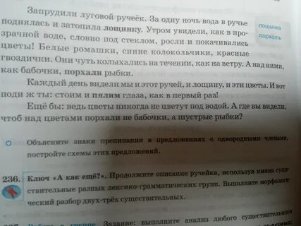 Продолжить описывать