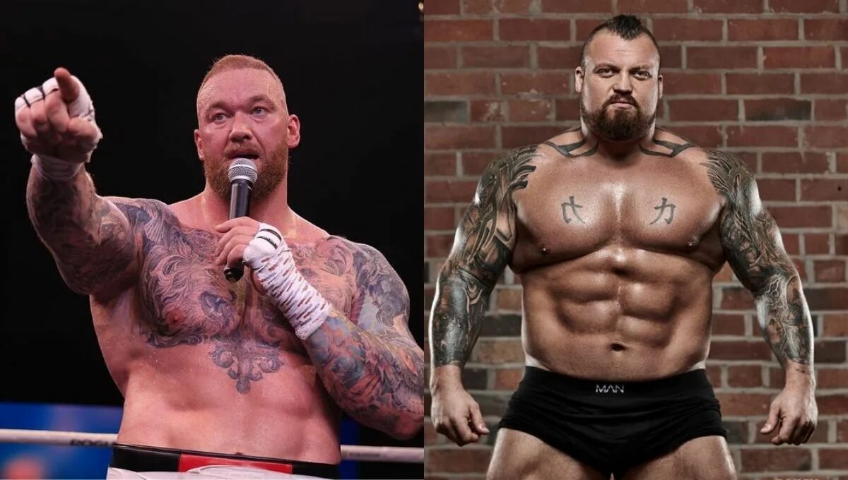 Эдди Холл. Эдди Холл против. Эдди Холл и Хафтор. Thor Bjornsson, Eddie Hall.