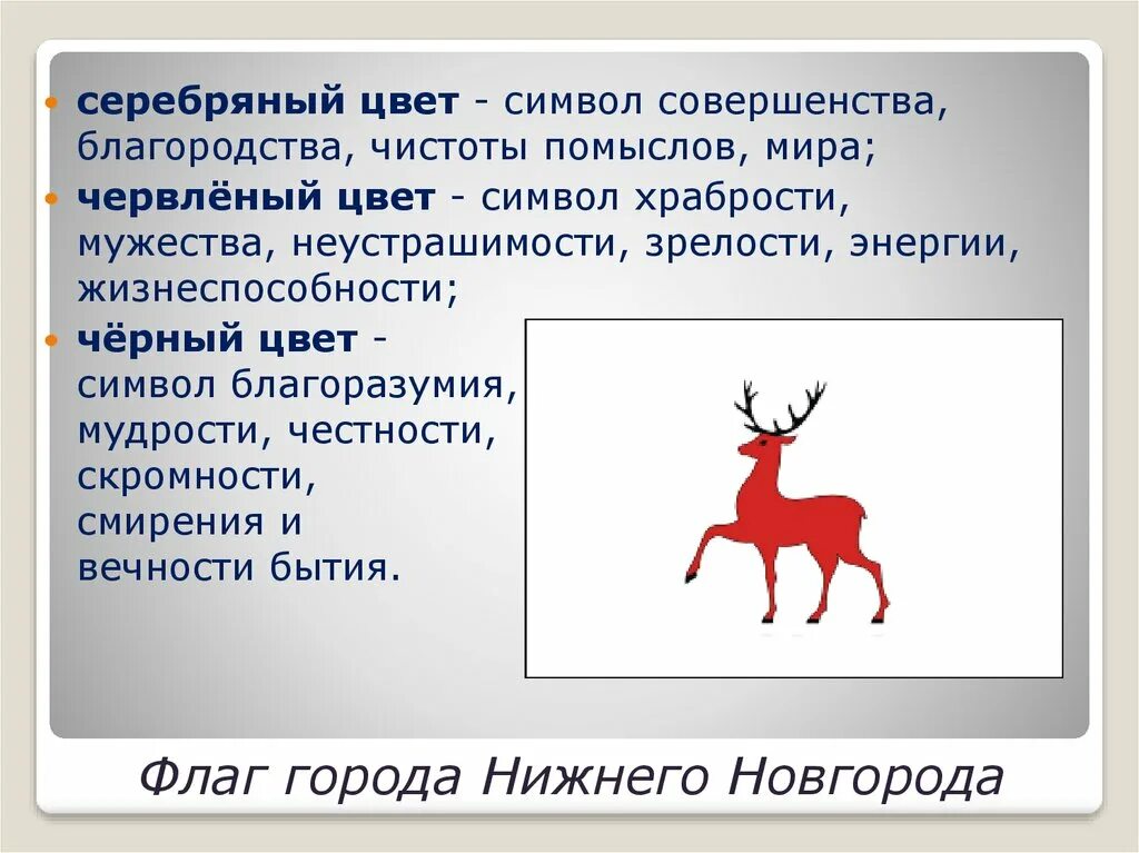 Что обозначает олень. Флаг Нижнего Новгорода. Флаг города Нижний Новгород. Герб Нижнего Новгорода. Нижний Новгород герб и флаг.