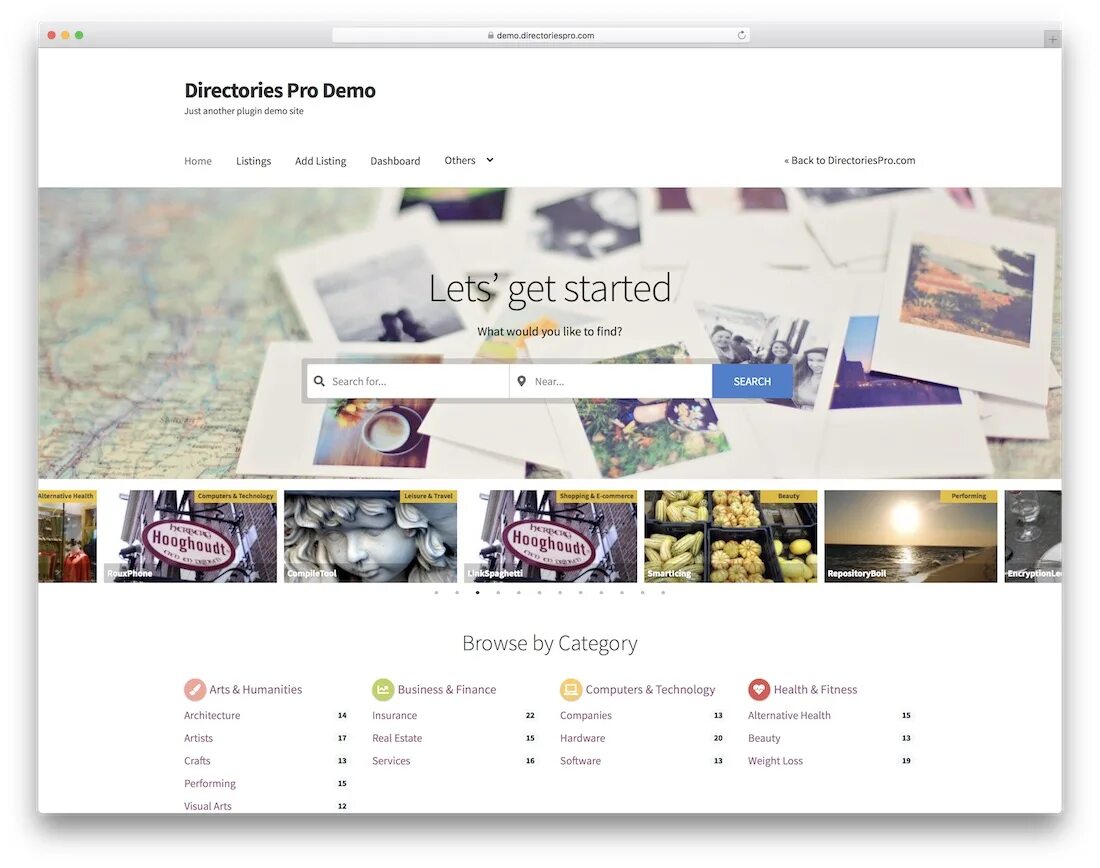 Plugin directory. Wordpress directory. directories wp.