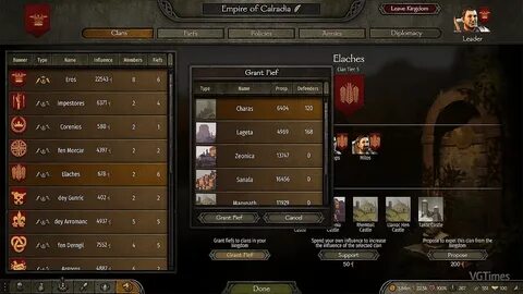 Improved garrisons