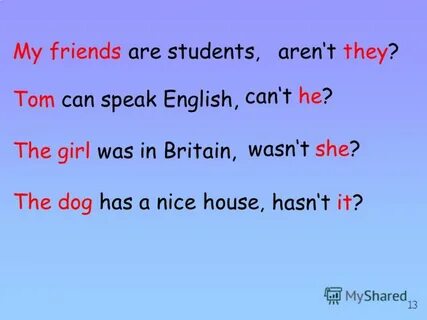 Tom a student am is are