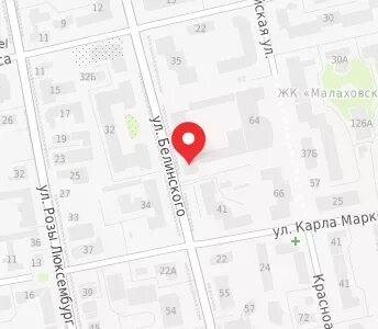 Белинского 76 екатеринбург на карте