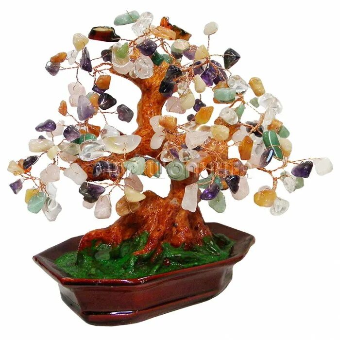 дерево из натуральных камней. дерево с золотыми монетами. сувенирное дерево. деревья из полудрагоценных камней. сувенирное дерево из камней.