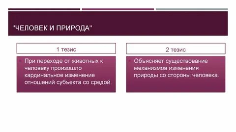 Тезисы человек и общество