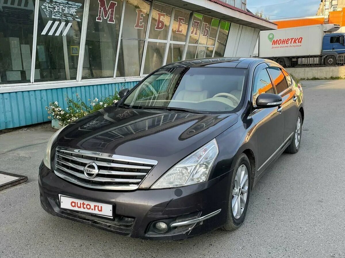 Купить б/у Nissan Teana III 3.5 CVT (249 л.с.) бензин вариатор в Москве: белый Н