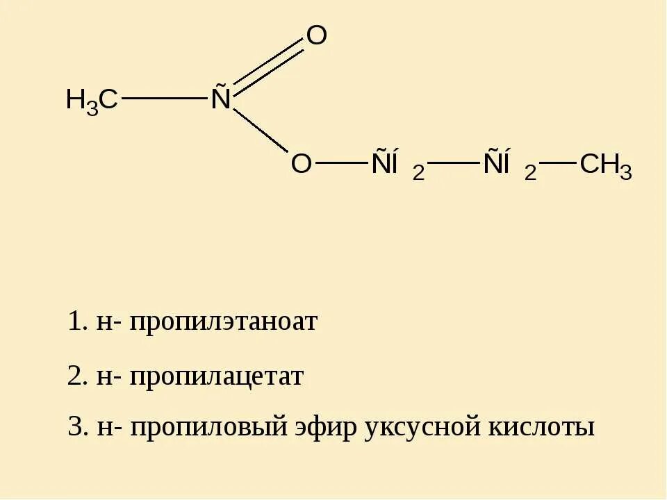 Сложные эфиры гидролиз сложных эфиров презентация. Пропилацетат. Сложный эфир уксусной кислоты. Пропил ацетаит. Пропиловый эфир муравьиной кислоты.