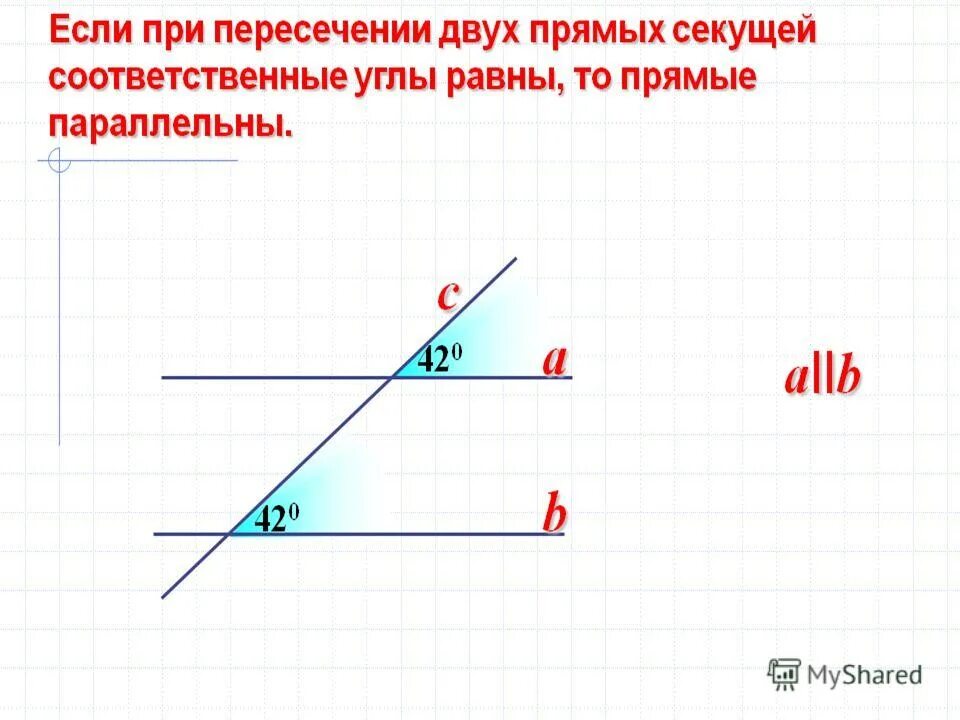 1 аксиома параллельных. Признаки параллельности прямых 7 класс Атанасян. Признаки параллельности прямых 7 класс геометрия. Признаки параллельности 2 прямых. Признаки параллельности двух прямых 7 класс.