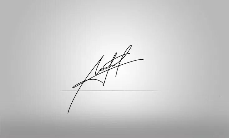 Beautiful signature Signature ideas, Cool signatures, Signature design