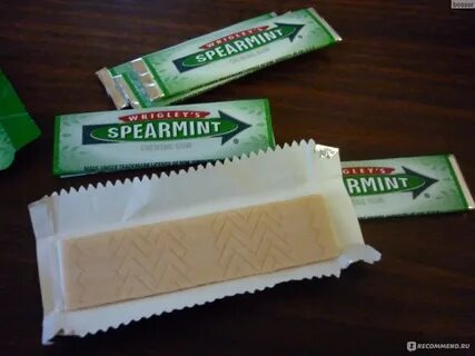 Жевательная резинка wrigley spearmint
