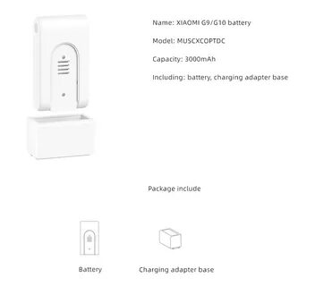 Xiaomi g10 инструкция