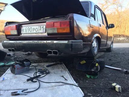 Выхлоп ваз 2107