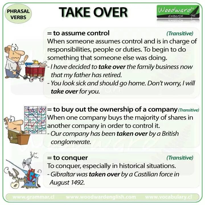 Take over Фразовый глагол. Предложения с фразовым глаголом take. Take Phrasal verbs. Фразовые глаголы take с переводом.