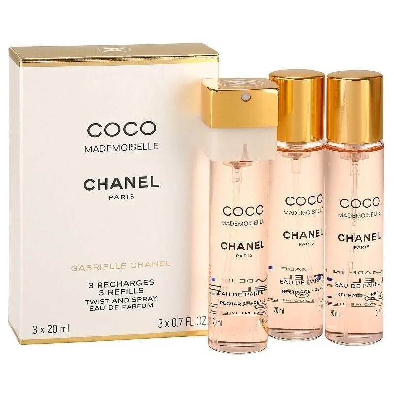 Chanel Coco Mademoiselle, 10 ml. Chanel Coco Mademoiselle 20 мл. Шанель Коко мадмуазель 20 мл 3. Шанель мадмуазель 3 по 20 мл. Мадемуазель коко цена