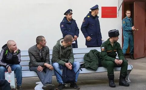Мобилизованный призывник