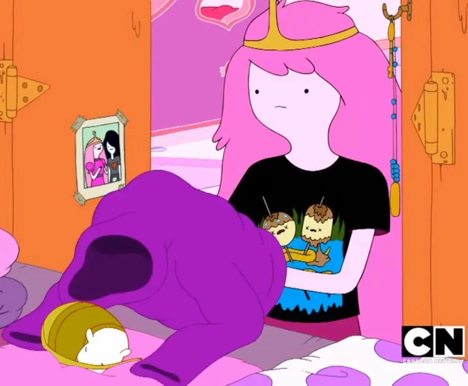 Отвергла любовь финна. Принцесса Бубльгум скрин. Adventure time Бубль ГУМ. Адвенчер тайм Марселин баблгам. Принцесса Бубль ГУМ И Финн.