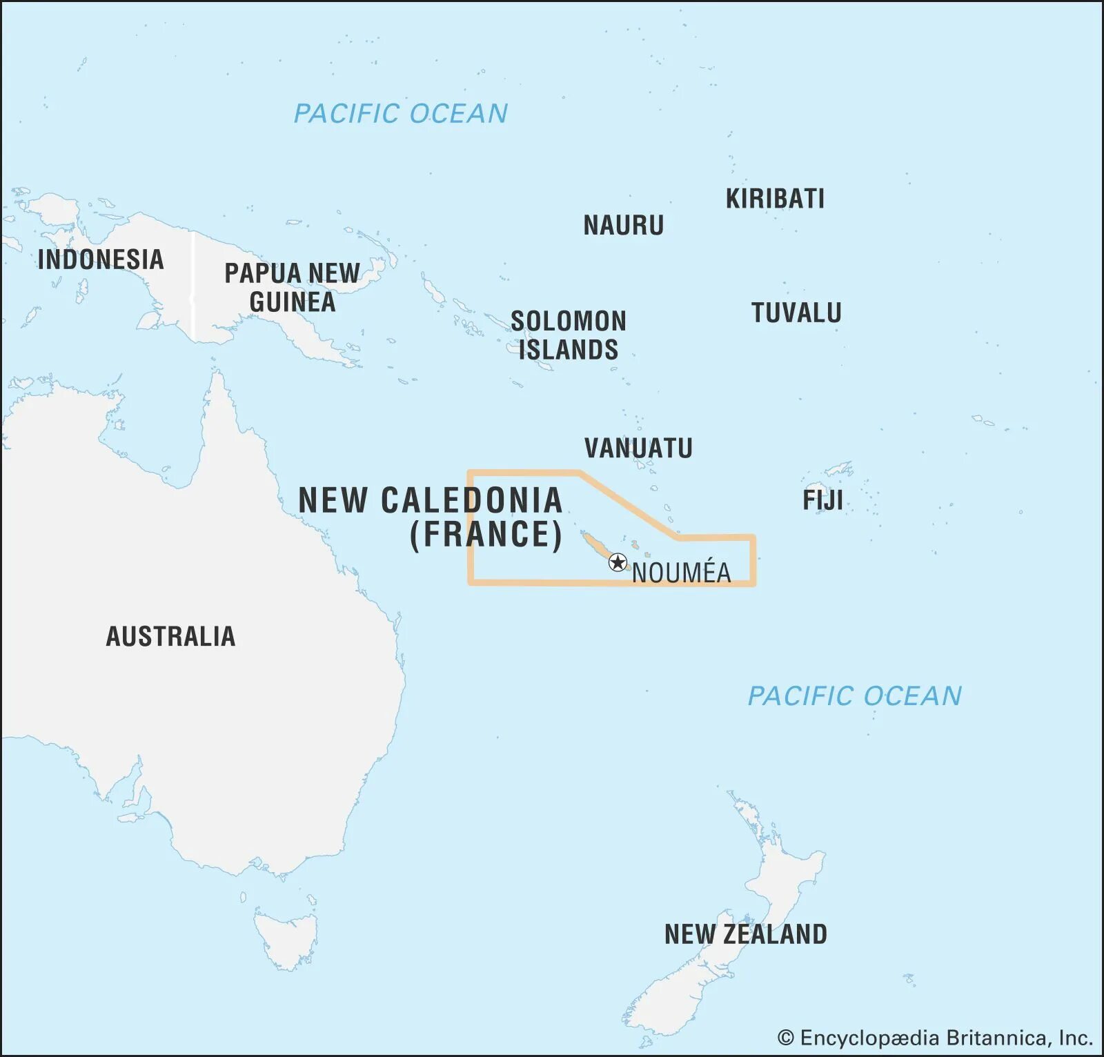 New Caledonia Map. Новая Каледония на карте Тихого океана. New Caledonia на карте.