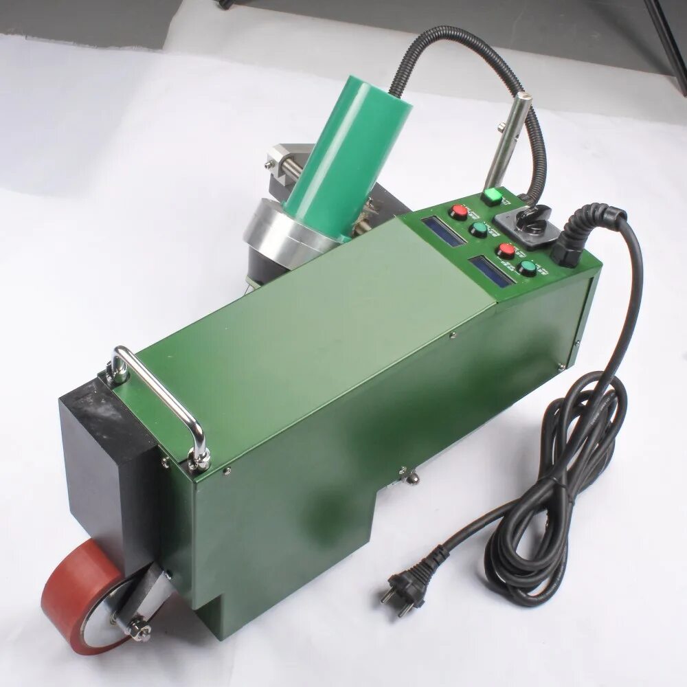 Hot Air Welding Machine для ПВХ мембран. Ультразвуковая пушка. Автоматический сварочный аппарат. Сварка горячим воздухом. Аппарат горячего воздуха