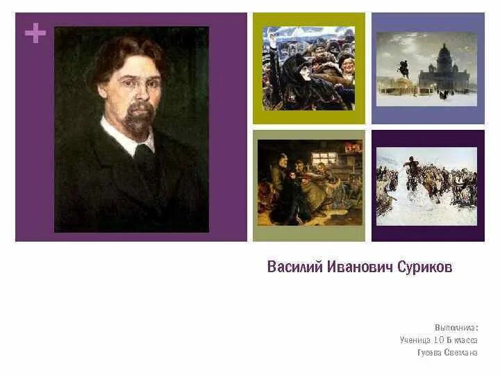 Жизнь и творчество сурикова. Художник Суриков и его картины. Портрет Василия Сурикова.
