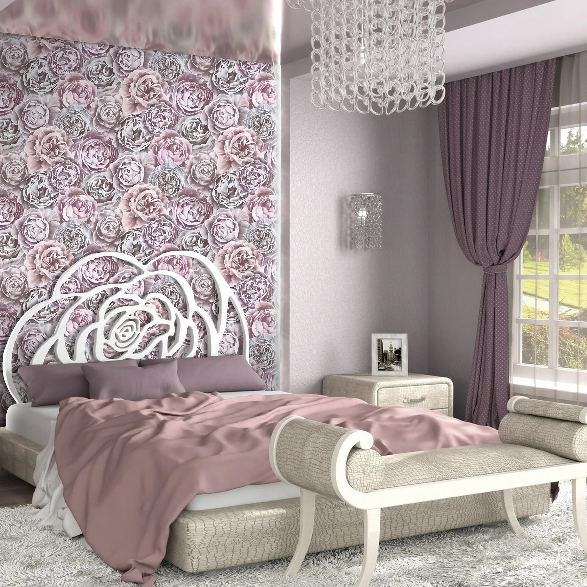 обои замбаити канова в интерьере. обои rasch trianon xiii. спальня с комбинированными обоями. обои as creation hermitage. каталог комбинированных.