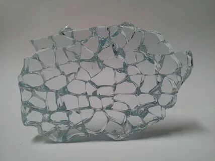 Piece glass