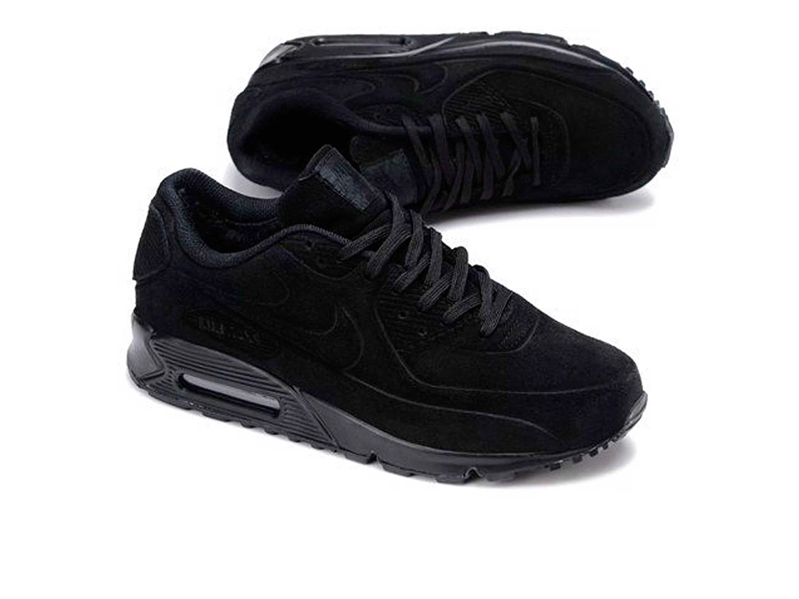 Черные найки цена. Nike Air Max 90 VT Black. Кроссовки Nike Air Max 90 зимние мужские. Nike Air Max 90 замшевые. Зимние кроссовки мужские Nike Air Max.