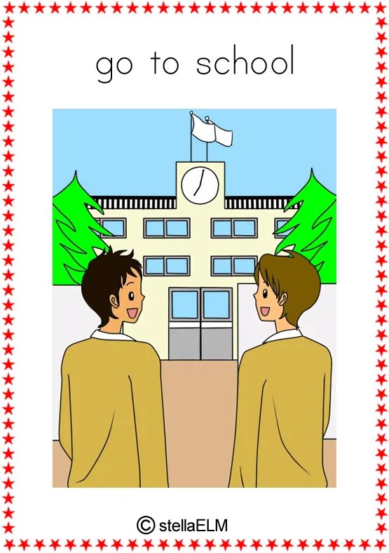 Jane is to go to school. Go to school рисунок. go to school flashcards. go to school flashcard. i go to school.
