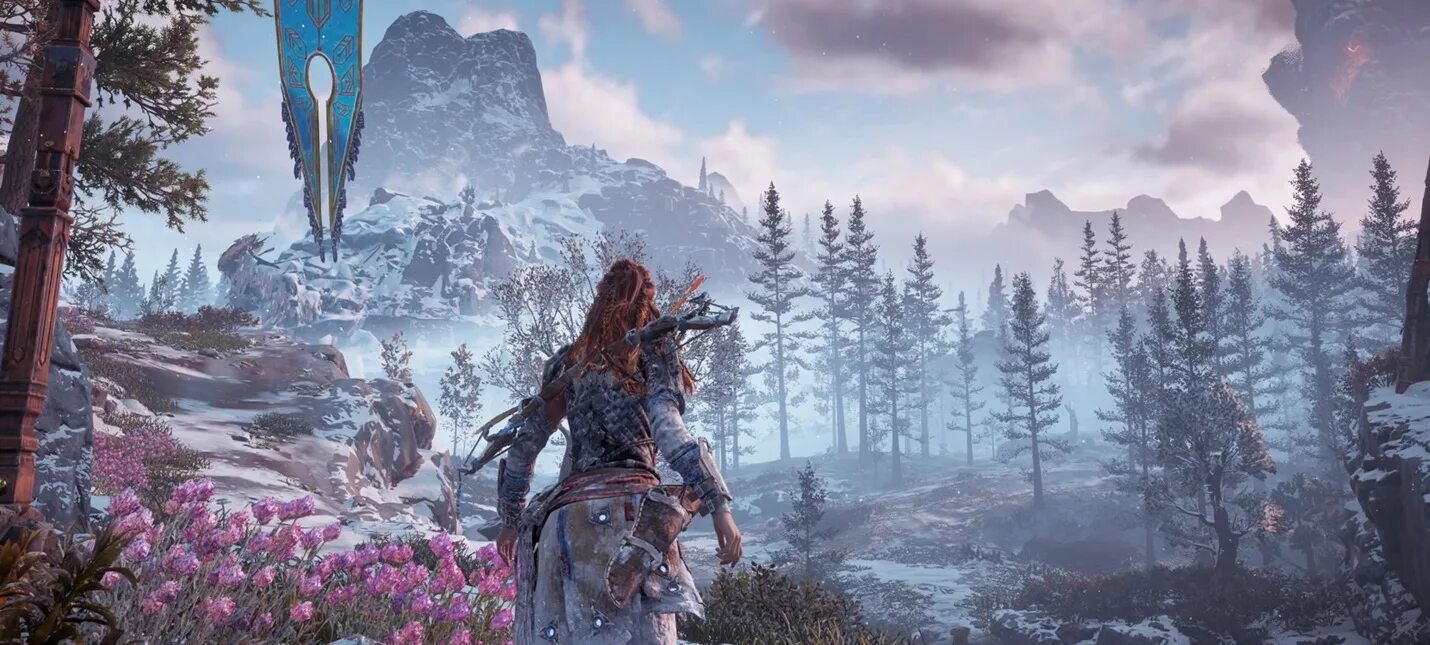 Мир игры horizon. Игра Horizon Zero Dawn. Хорайзон 2. Horizon Zero Dawn: the Frozen Wilds 2017. Скраб Horizon Zero Dawn.