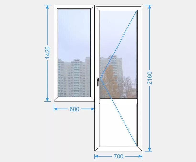 Балконный блок ПВХ БП в2 2100-1200 32мм. Размер балконной двери ПВХ стандарт. Балконный блок 1400x2050. Балконный блок 120*210. Размер окна на балконе