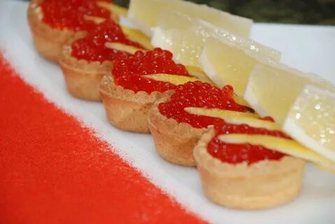 Багет с икрой