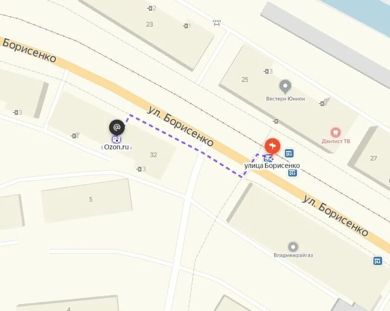 борисенко владивосток карта