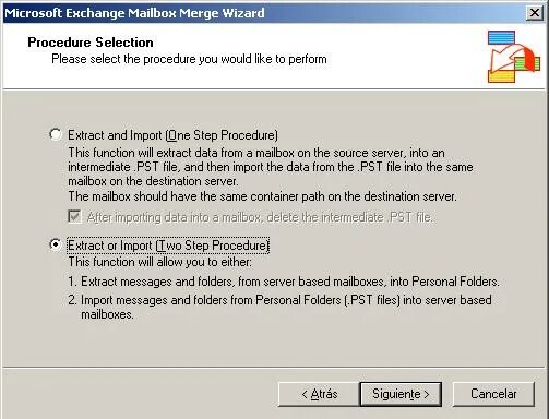 Import messages