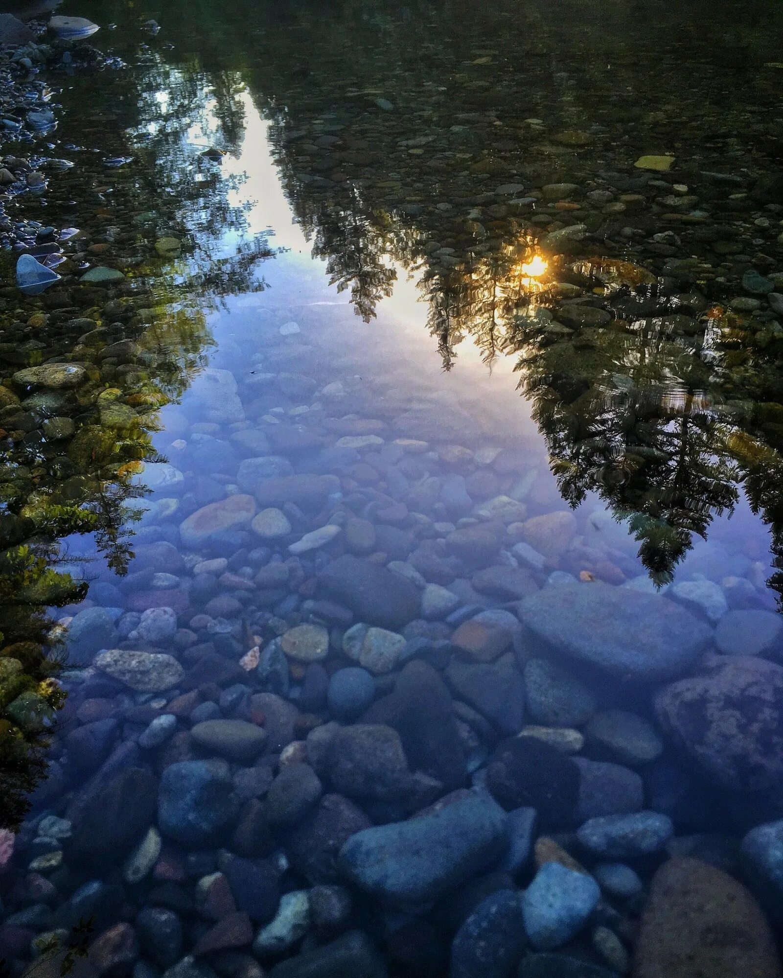 зеркальная вода
