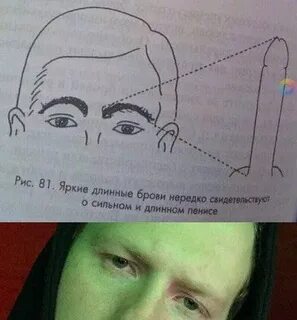 Длинные брови у женщин признак